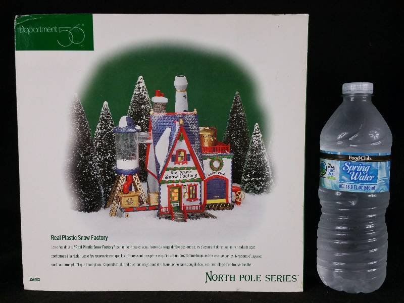 Real Plastic Snow Factory North Pole Series 56403