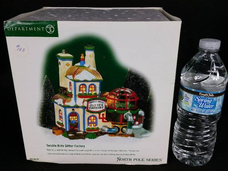 Twinkle Brite Glitter Factory North Pole Series 56.56738