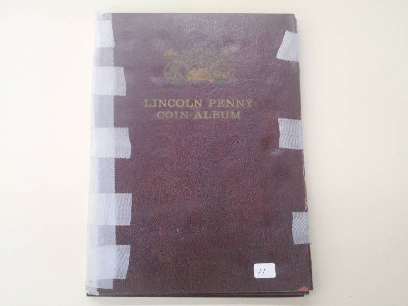 Lincoln Penny Coin Album 1909-1965,...