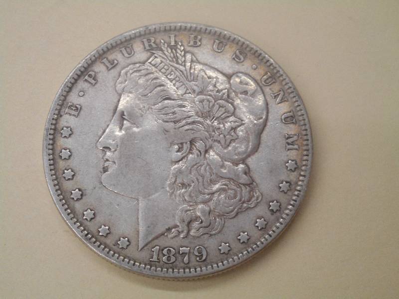 1879 Morgan Silver Dollar, 90% Silv...