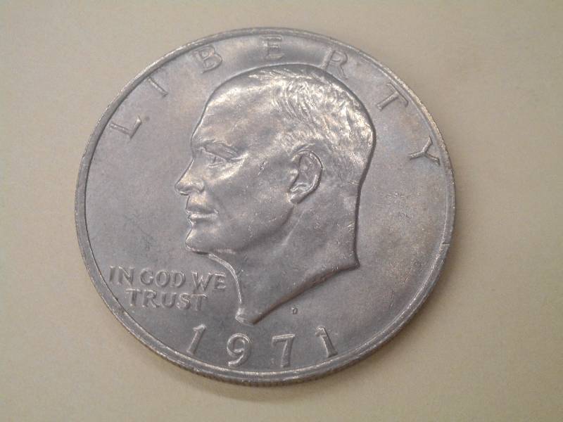 1971-D Eisenhower Dollar ...