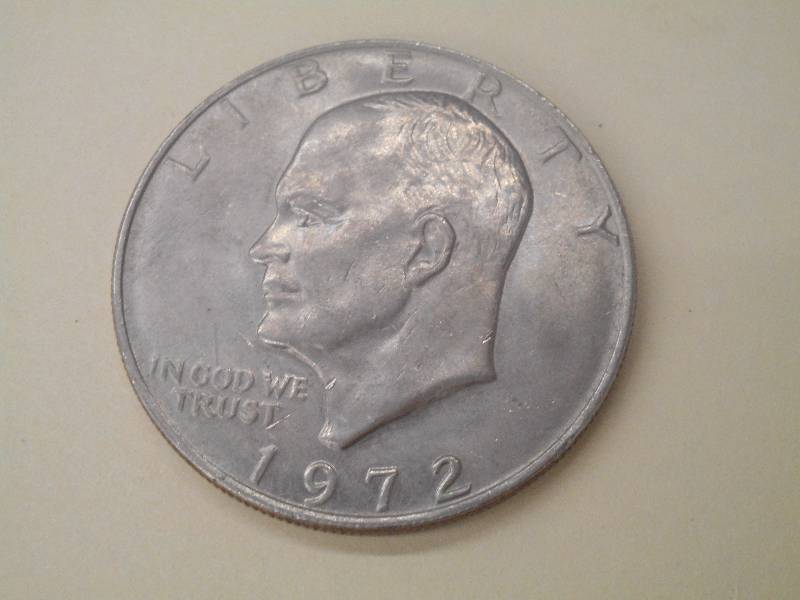 1972 Eisenhower Dollar ...