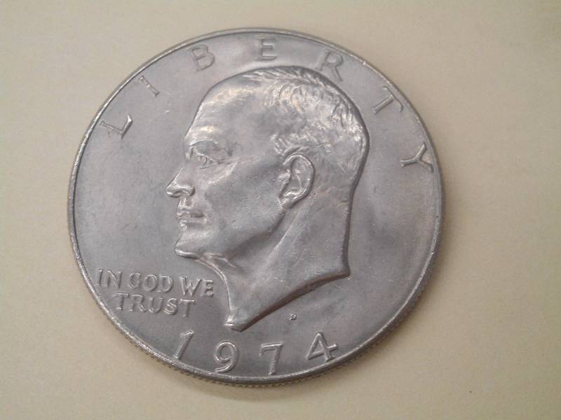1974-D Eisenhower Dollar ...