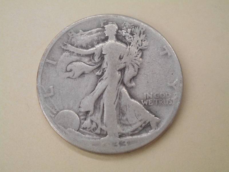 1933 Walking Liberty Half Dollar, 9...