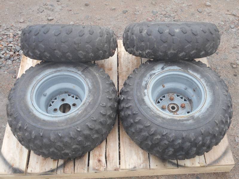 (4) ATV 4-Lug Wheels With 241110 ...
