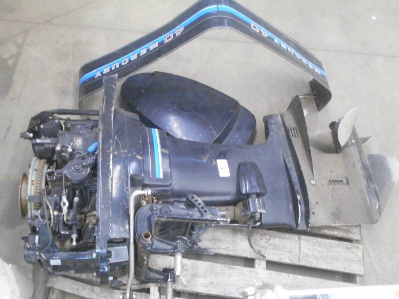 Mercury 40HP Outboard Motor, No Ste...