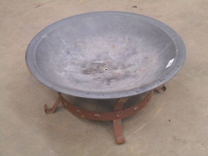 30 Outdoor Steel Fire Bowl ...