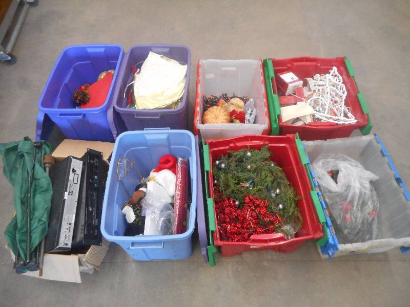 (8) Boxes Of Assorted Holiday Dco...