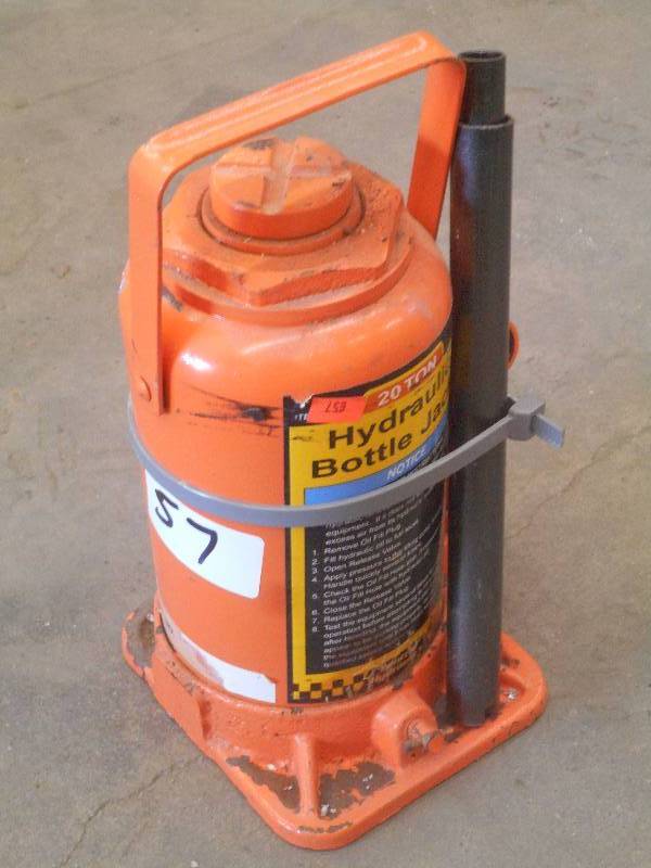20-Ton Hydraulic Bottle Jack ...