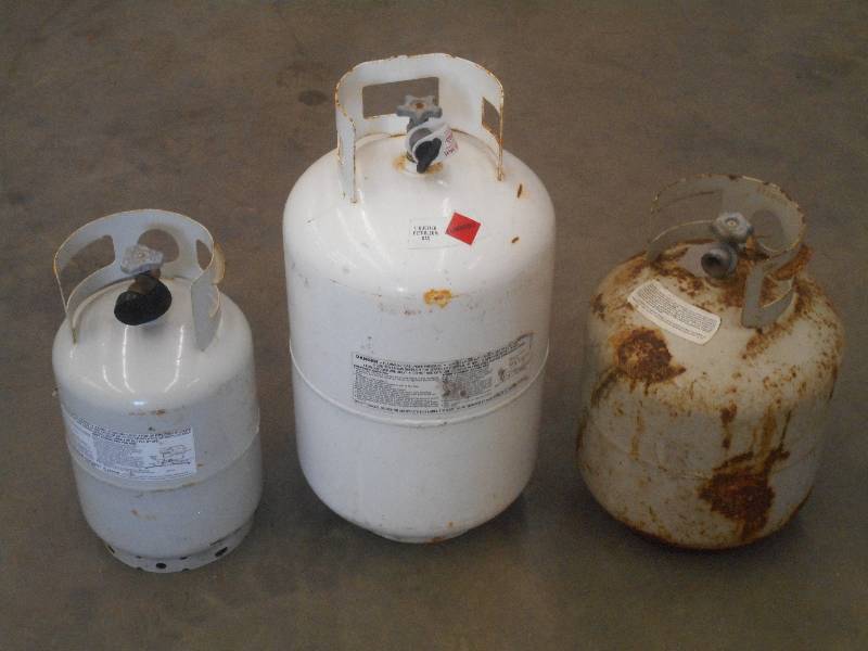 (3) LP Tanks 10#, 20#, 30#...
