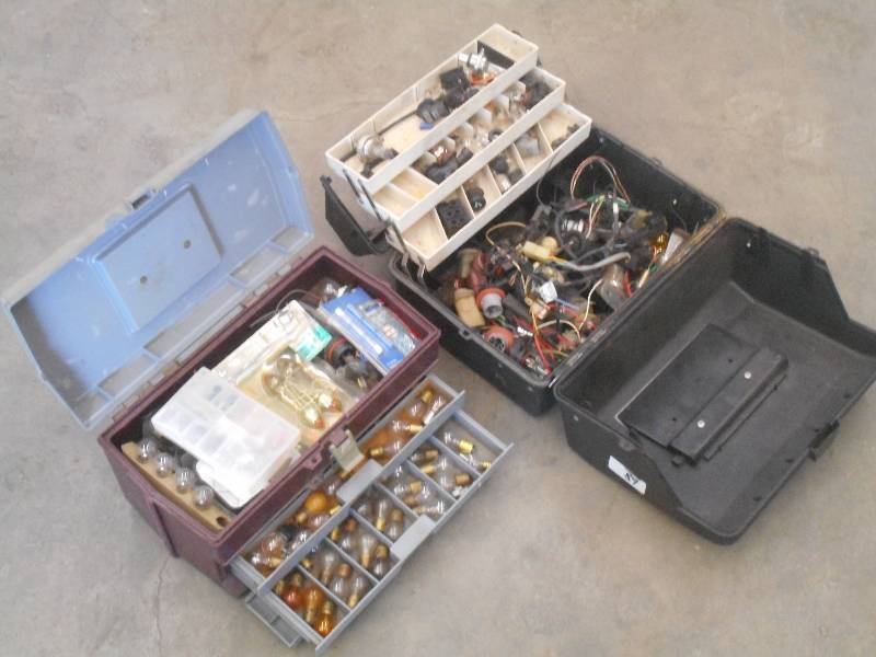 Lot Of (1) Toolbox & (1) Tackle Box...