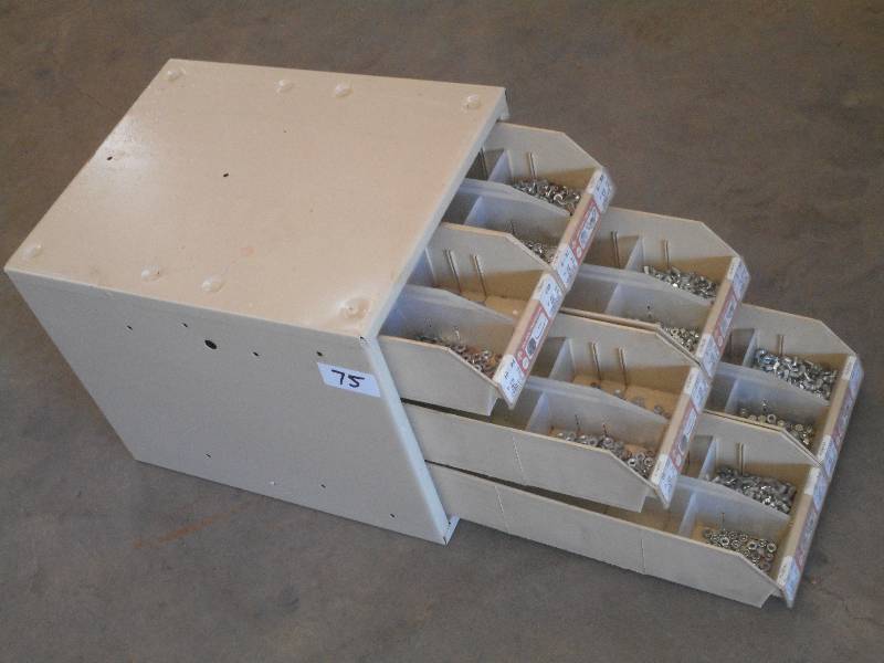 6-Drawer Hardware Organizer Full Of...
