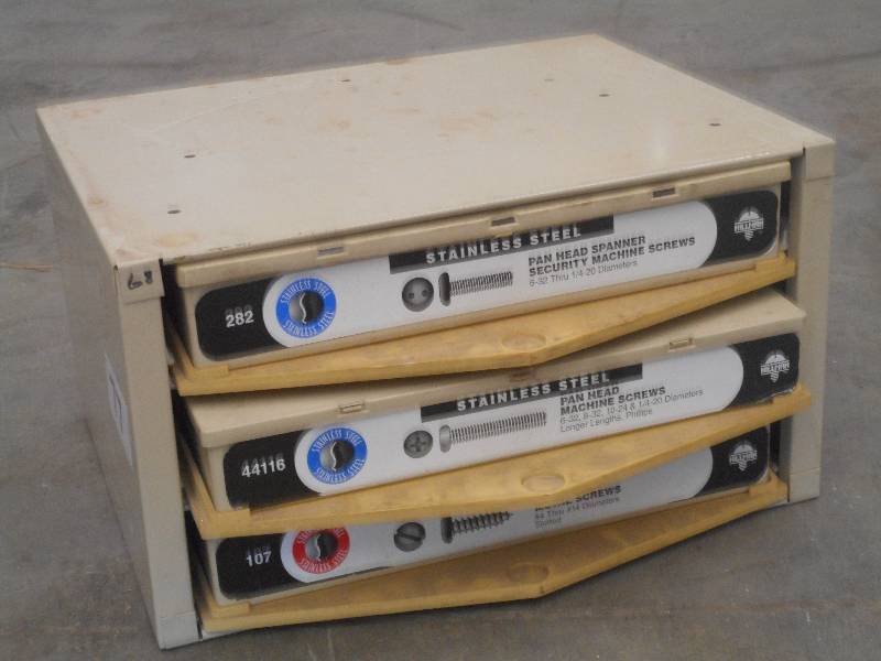 3-Drawer Hardware Organizer Full Of...