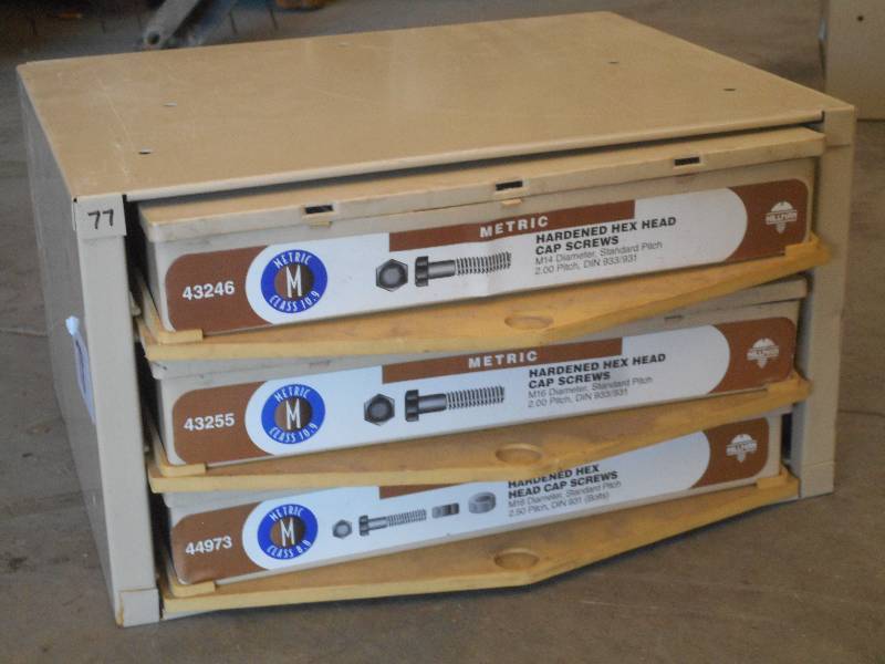3-Drawer Hardware Organizer Full Of...