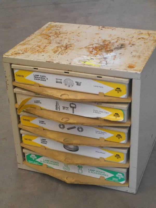 5-Drawer Hardware Organizer Full Of...