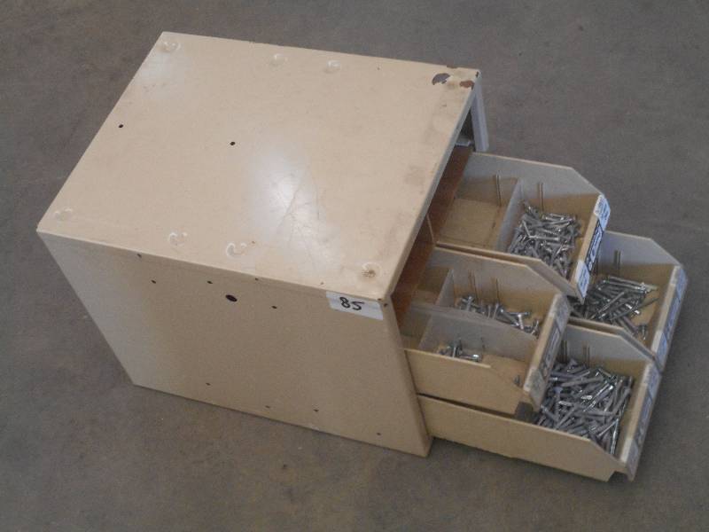 4-Drawer Hardware Organizer Full Of...