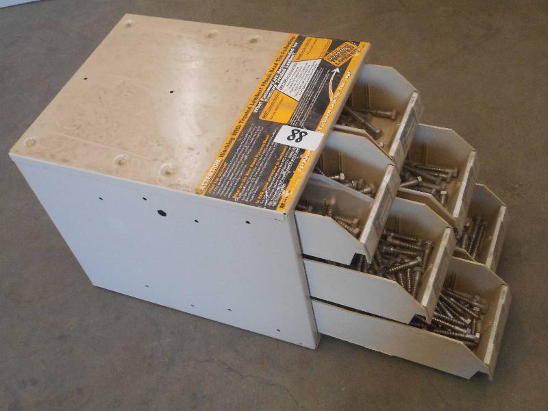 6-Drawer Hardware Organizer Full Of...