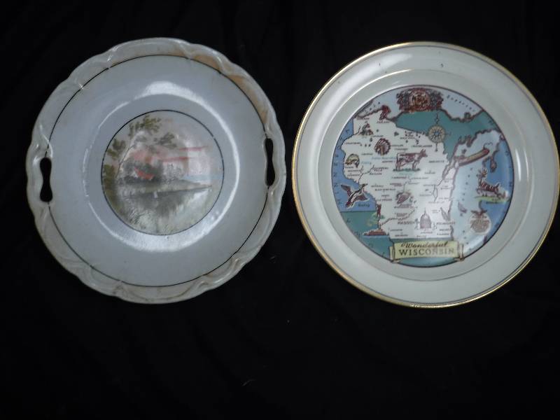 lot 45 image: Vintage Plates