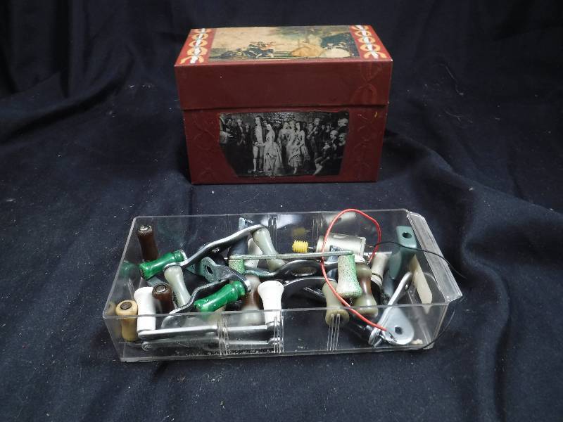 lot 59 image: Vintage Fishing Reel Parts and Piano Tuners