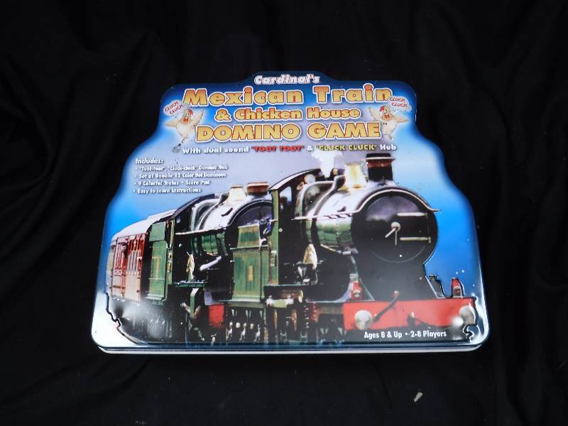 lot 70 image: Mexican Train & Chicken House Domino Game