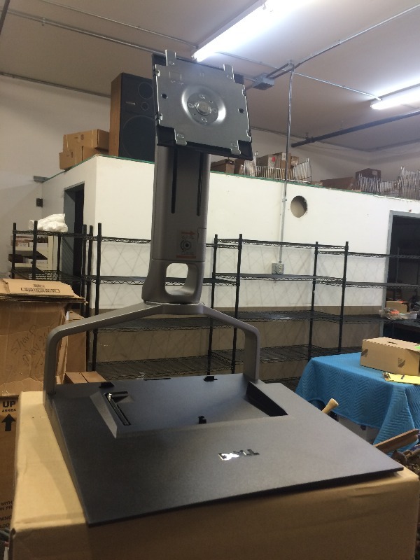 lot 2 image: Dell Flat Panel Monitor Stands (NEW)  Lot of 20   other misc items