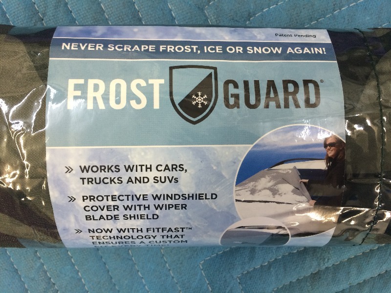 lot 9 image: Frost Guard  Lot of 2    (1)  New (1) lightly used if at all