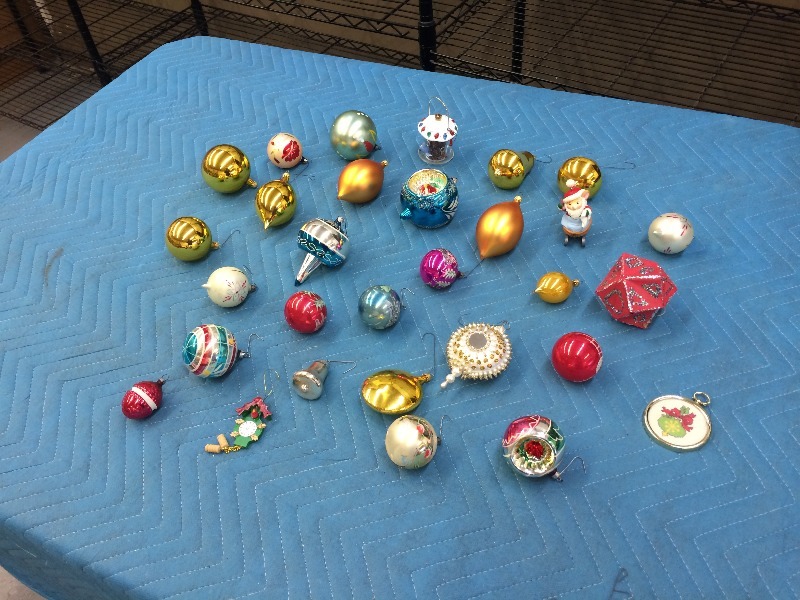 vintage christmas tree ornaments some handcrafted lot of vintage christmas tree ornaments some handcrafted lot of