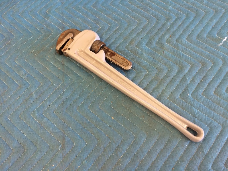 lot 66 image: 18 Pipe Wrench  Never Used