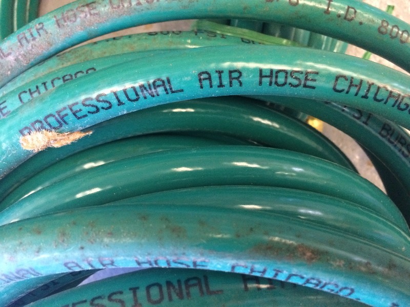 lot 101 image: Air Hose 38 x 50ft  lot of 6