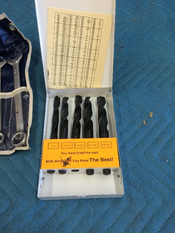 lot 131 image: Assorted Tools & Drill Bits  Lot of 3   NEW