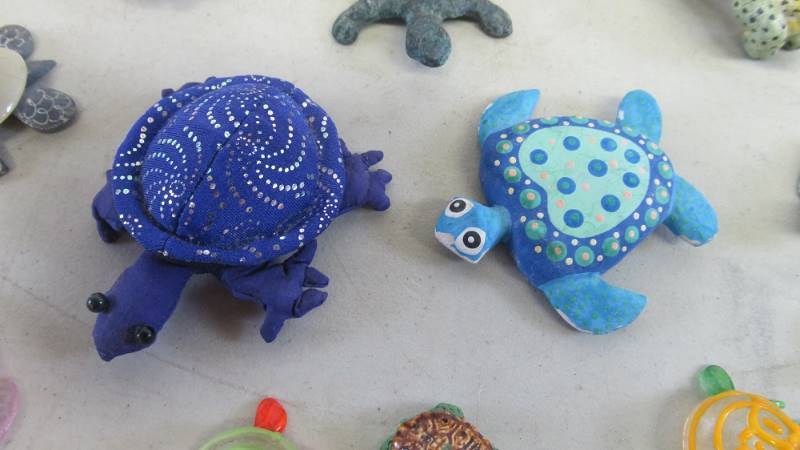 Lot of Miniature Turtle Figurines
