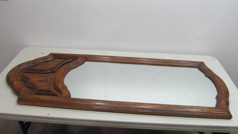 Large Mid Century Wall Mirror