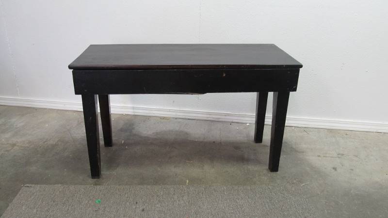 Antique Lift Top Piano Bench