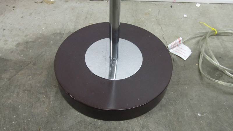 Mint Condition Chrome MCM Style Floor Lamp