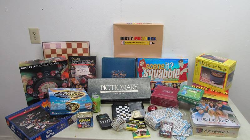 Large Lot of Board Games