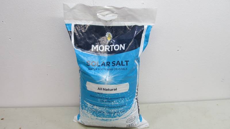 NEW 40lb Bag of Morton Solar Salt