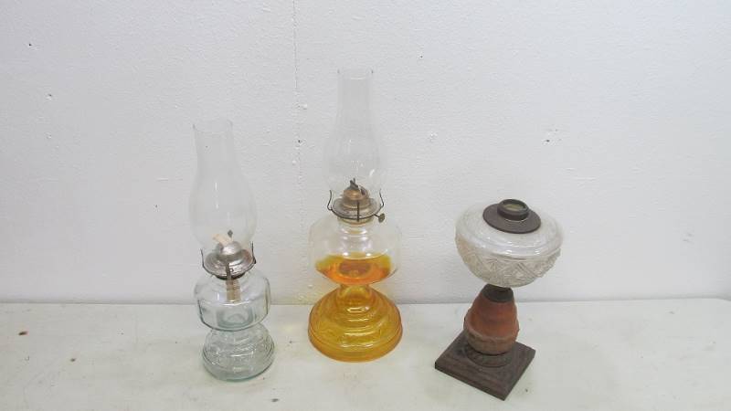 Vintage Oil Lamps