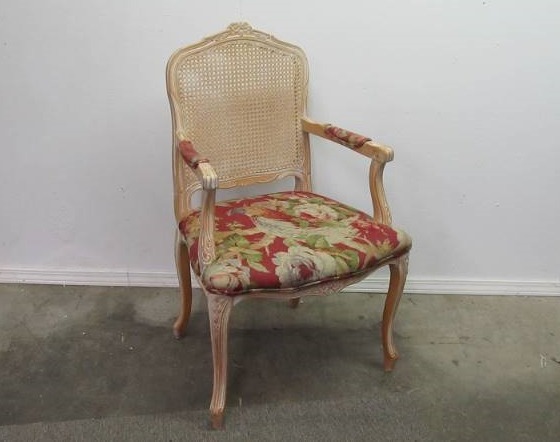 Great Looking Vintage Upholstered Arm Chair