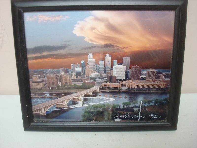 lot 53 image: Frame Numbered Picture, I Believe Minneapolis