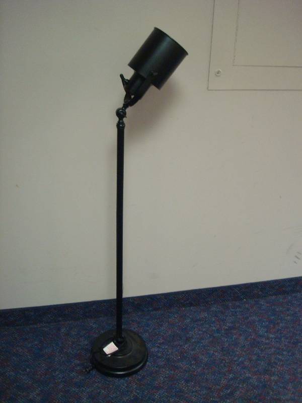 lot 59 image: Adjustable Floor Lamp, Used, Works