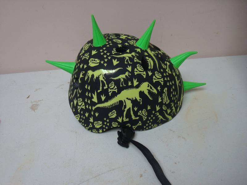 lot 73 image: Kids Krash Dinosaur Helmet, Size Medium