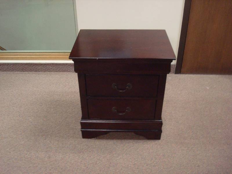 lot 77 image: Bedroom Nightstand, Used, Some Wear, Marks
