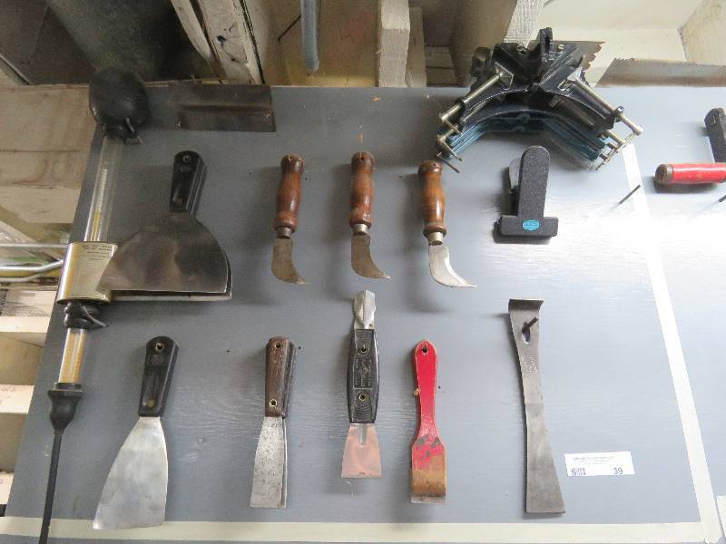 lot 39 image: Tools