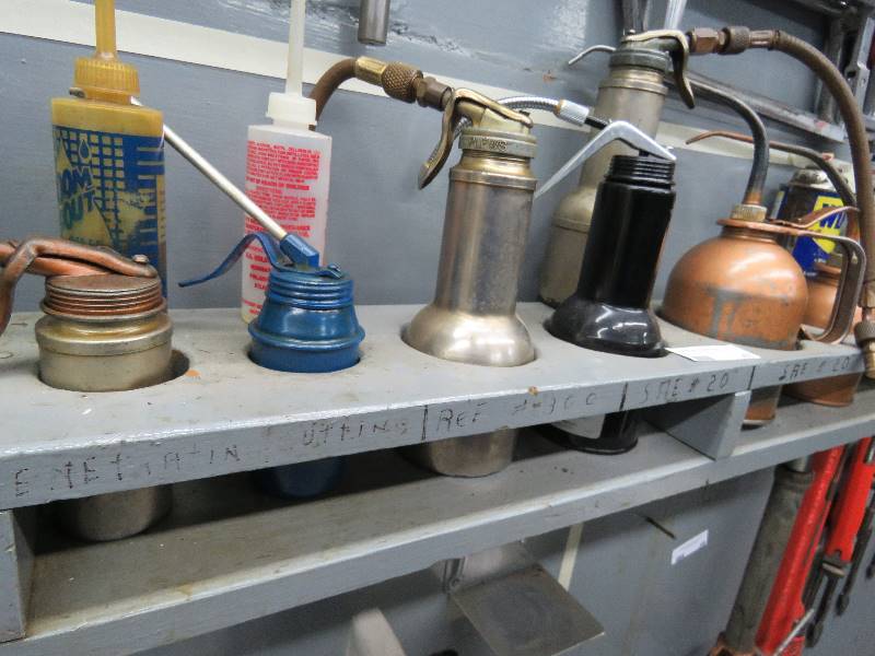 lot 47 image: Vintage Oil Cans