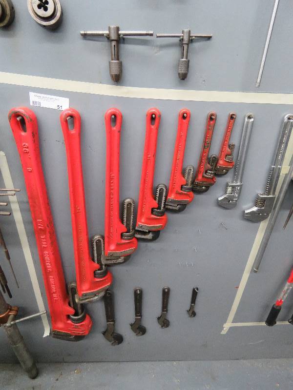 lot 51 image: Various Wrenches