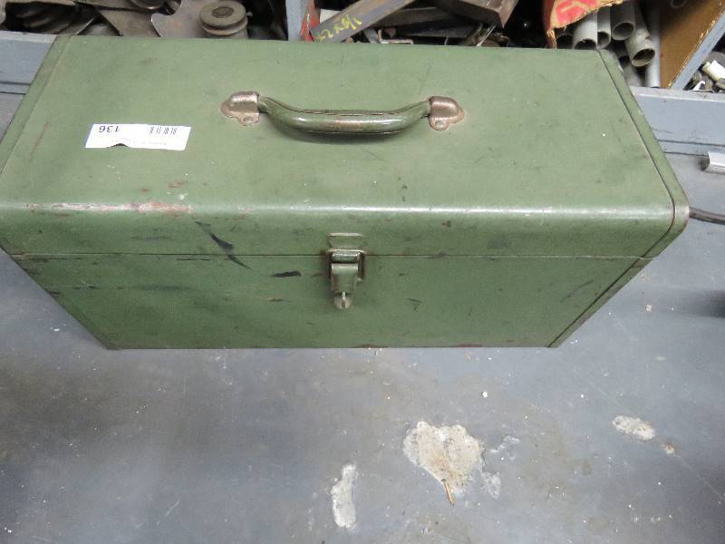 lot 136 image: Vintage Tool Box