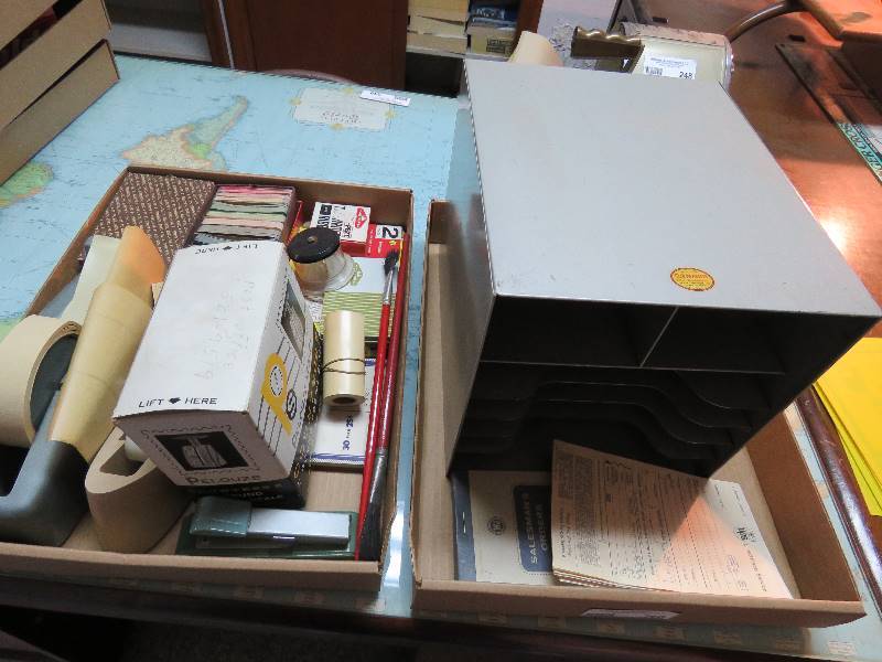 lot 266 image: Vintage Office lot