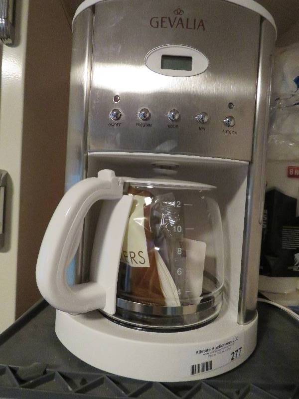 lot 277 image: Gevalia Coffee Maker