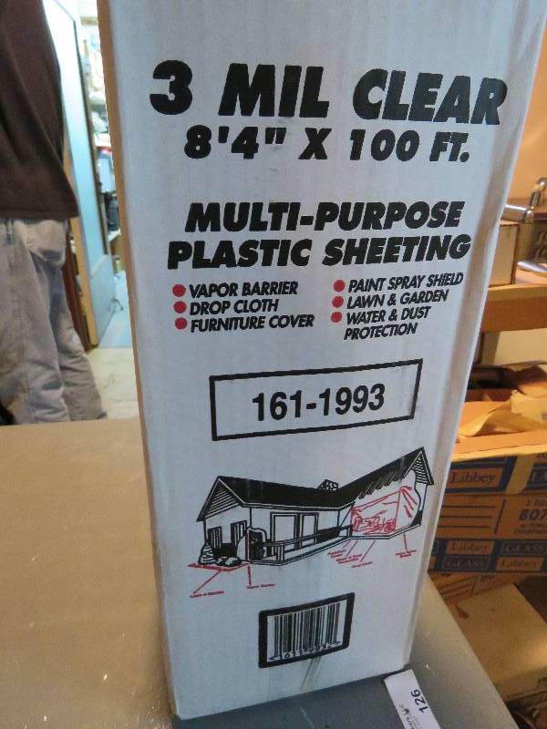lot 339 image: Plastic Sheeting