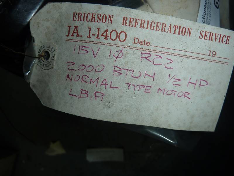 lot 631 image: Compressor